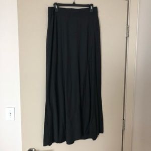 Black Daytrip Maxi Skirt